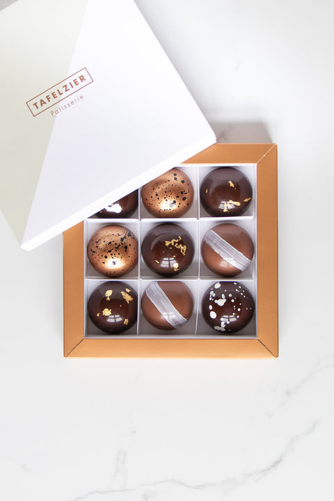 9er Box Pralinen "Edition Les Classiques"