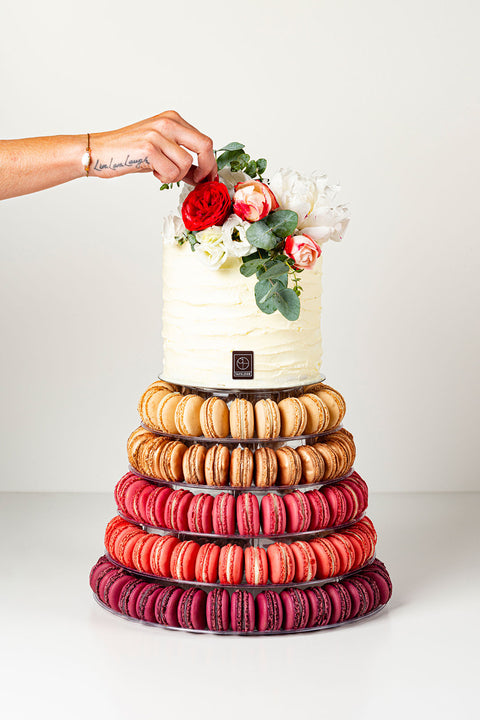 Patisserie Tafelzier Hochzeit - Piece Montee Macaron